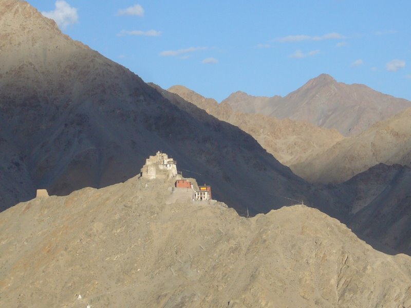 Travel - India - Ladakh - Shanti Stupa - Leh seen from the Stupa